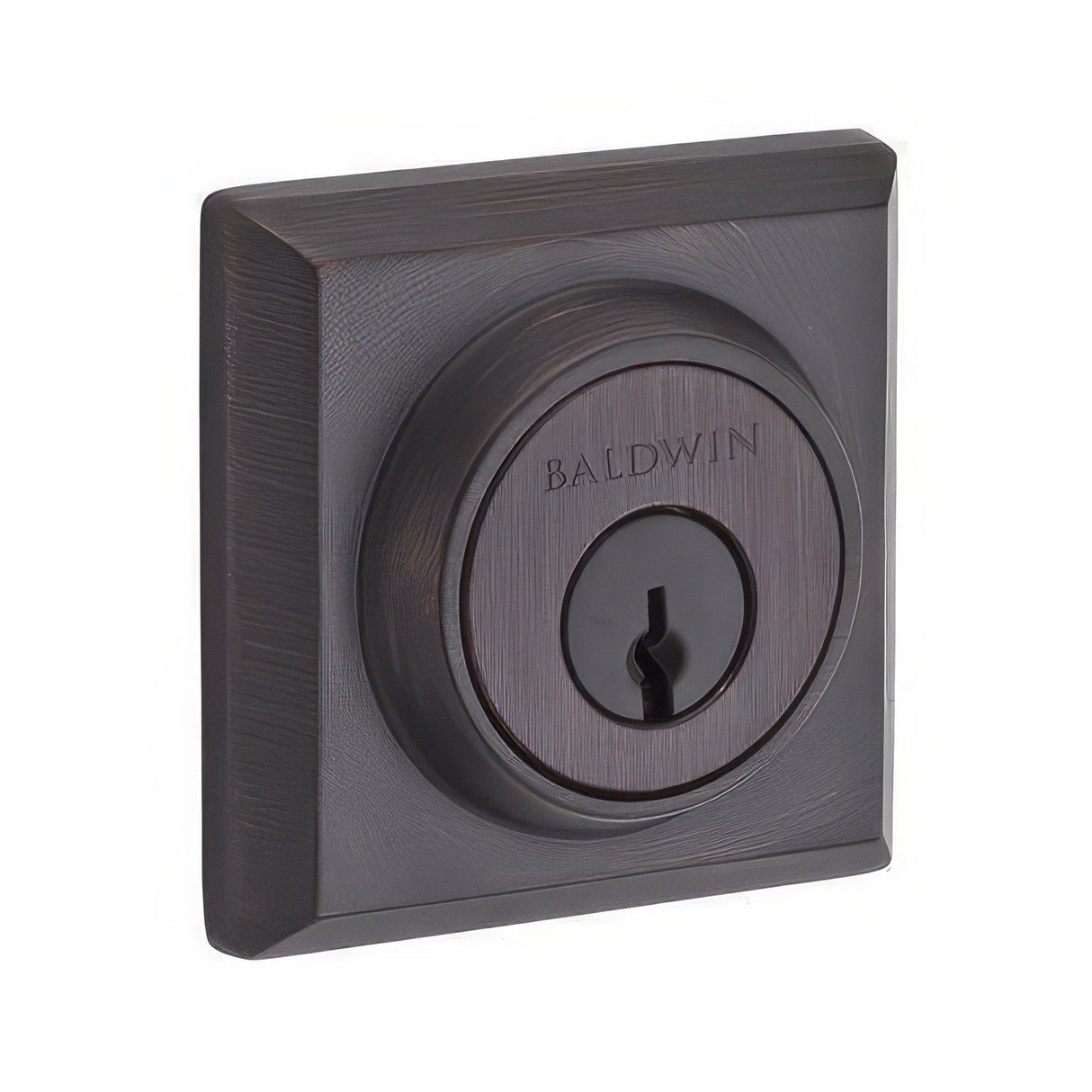 Baldwin DCTSD112 venetian bronze double cylinder, keyed entry