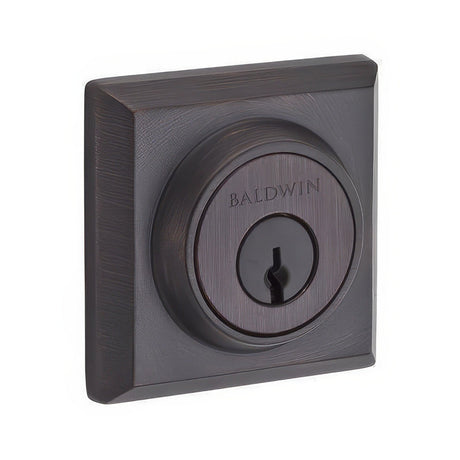 Baldwin DCTSD112 venetian bronze double cylinder, keyed entry