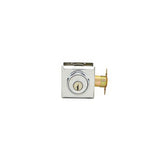Baldwin DCTSD260 polished chrome double cylinder, keyed entry