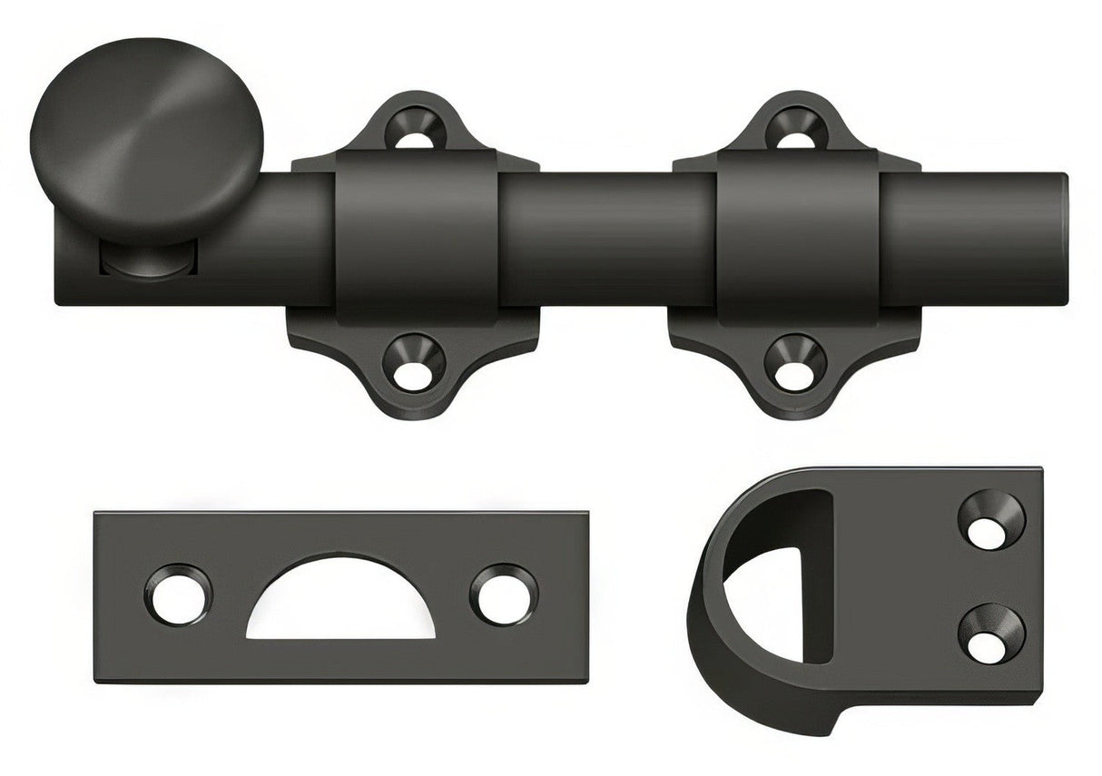 Deltana DDB425U10B oil rubbed bronze dutch door bolt