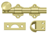 Deltana DDB425U3 polished brass dutch door bolt