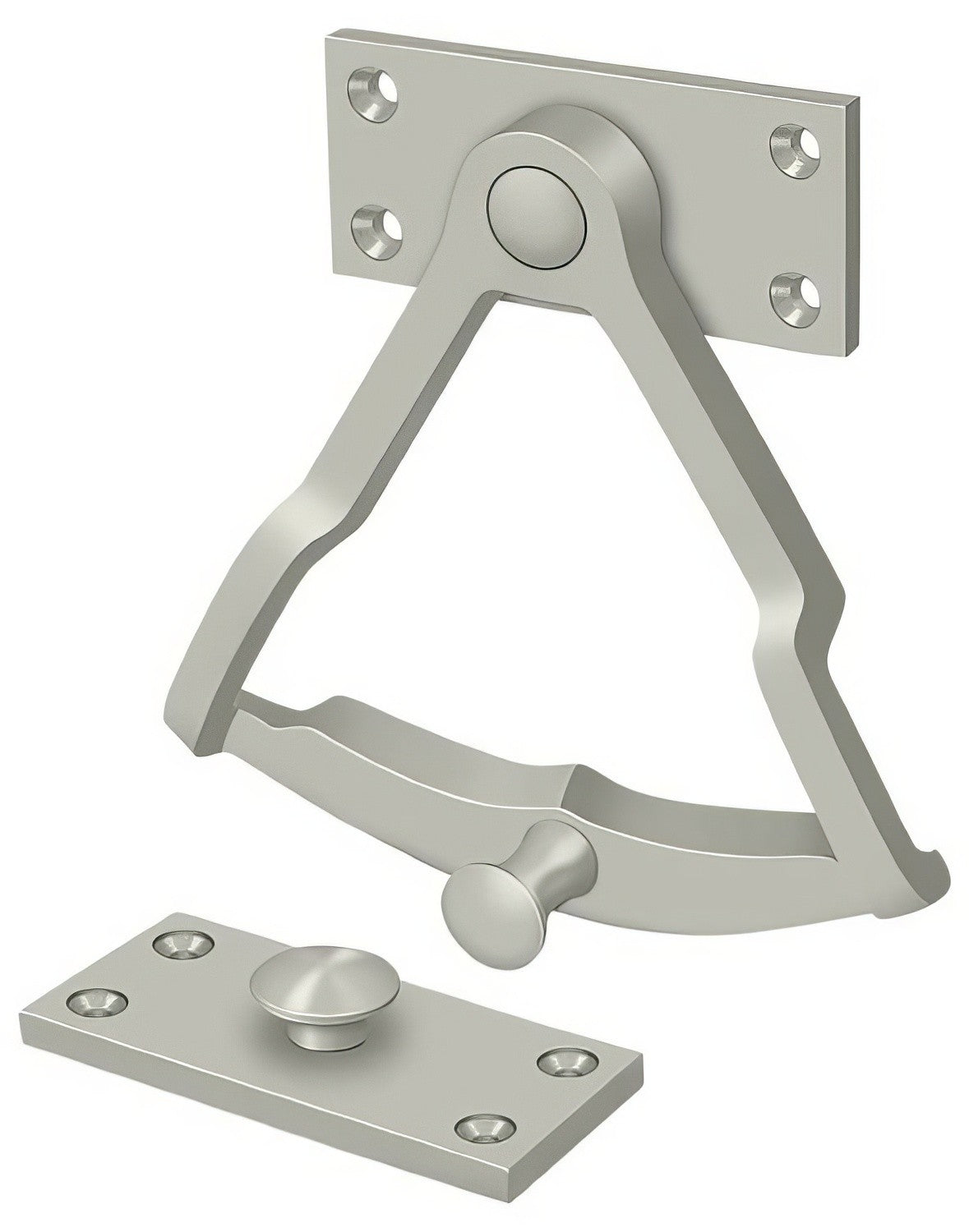 Deltana DDQ56U15A dutch door bolt in satin stainless, additional view