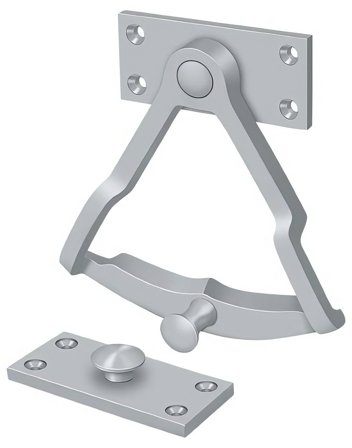 Deltana DDQ56U26D brushed chrome dutch door bolt