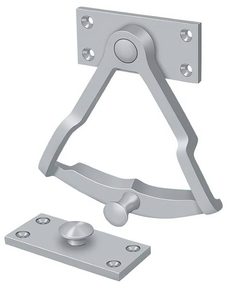 Deltana DDQ56U26D brushed chrome dutch door bolt
