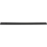 Top Knobs TK3285BLK Radcliffe 8 13/16" Center to Center Pull Backplate Flat Black