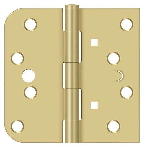Deltana DE44058TA3/4-LH bright brass door hinge