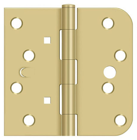 Deltana DE44058TA3/4-RH brushed brass door hinge