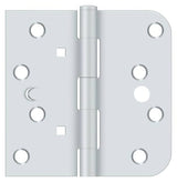 Deltana DE44058TAUSPW-RH white door hinge