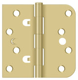 Deltana DE44058TT4 brushed brass door hinge