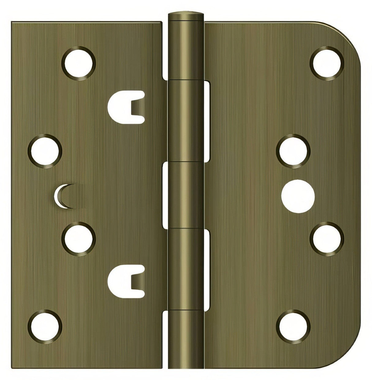 Deltana DE44058TT5 antique brass door hinge