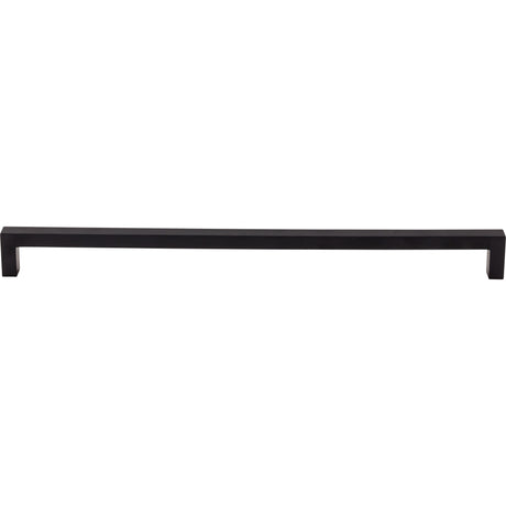 Top Knobs M2139 Square Bar 17 5/8" Center to Center Bar Pull Flat Black