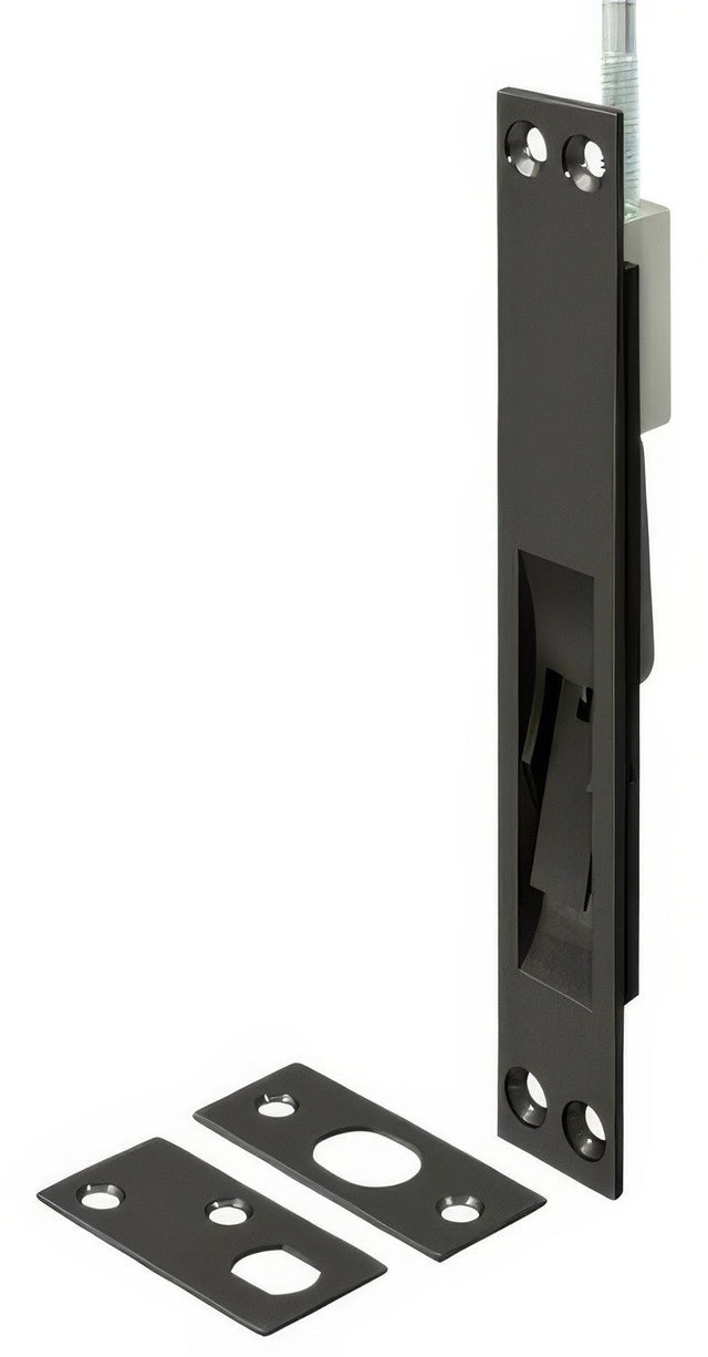 Deltana 12EFB10B 12EFB 12" Square Edge Extension Flush Bolt Oil Rubbed Bronze