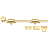 Deltana 12SB003 12SB 12" HD Surface Bolt Lifetime Polished Brass