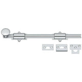 Deltana 12SB26 12SB 12" HD Surface Bolt Polished Chrome