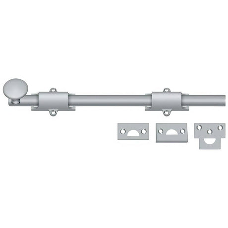 Deltana 12SB26D 12SB 12" HD Surface Bolt Satin Chrome