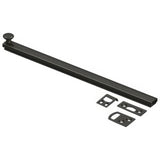 Deltana 12SBCS10B 12SBCS 12" Surface Bolt with Concealed Screws Oil Rubbed Bronze