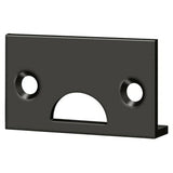 Deltana 178ASTU10B 178ASTU Angle Strike Plate Oil Rubbed Bronze