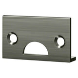 Deltana 178ASTU15A 178ASTU Angle Strike Plate Antique Nickel