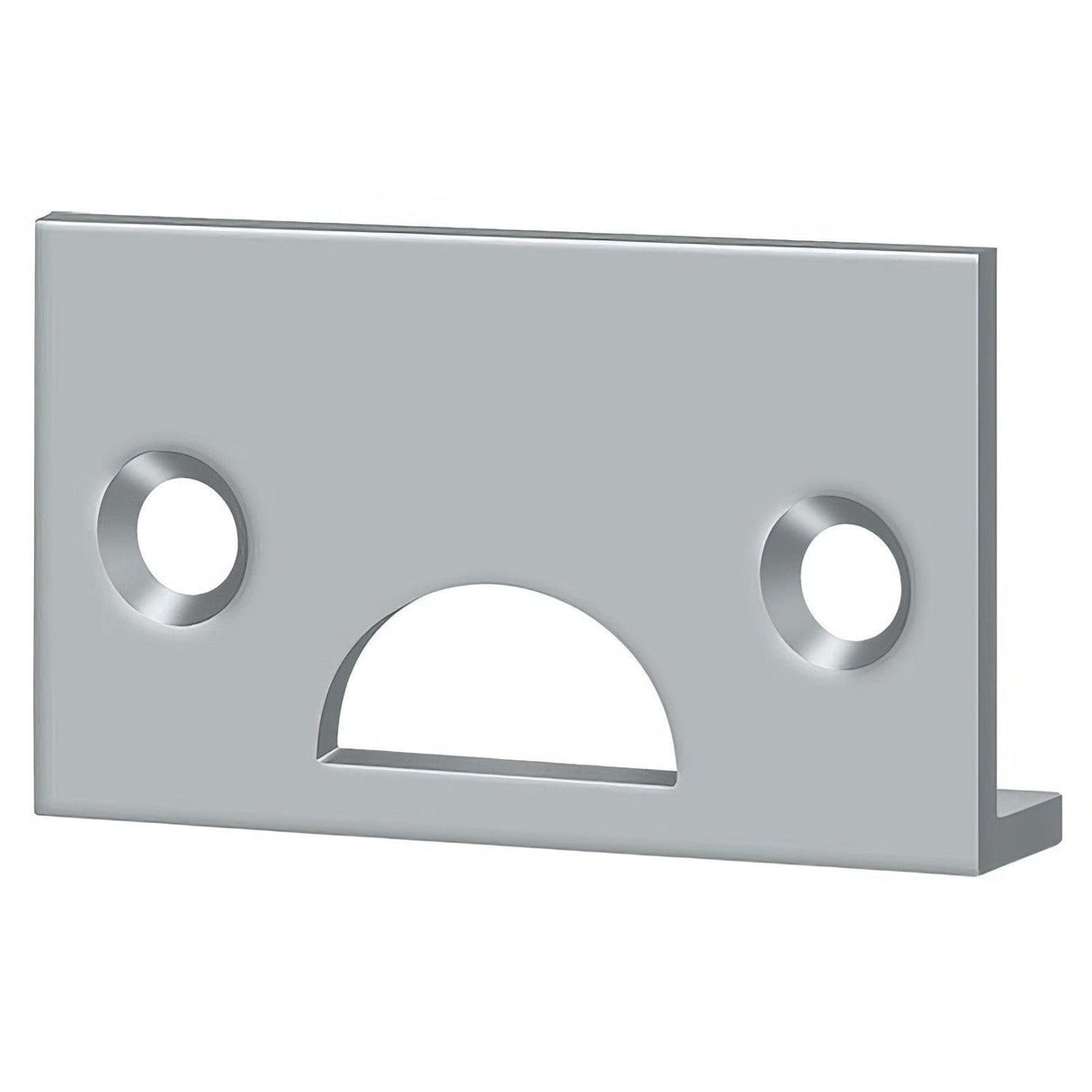 Deltana 178ASTU26D 178ASTU Angle Strike Plate Satin Chrome