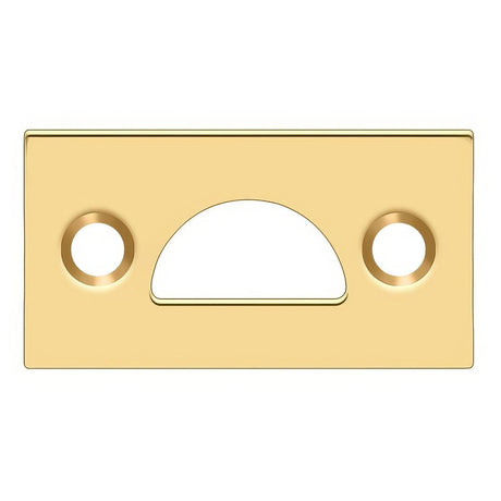 Deltana 178MSTCR003 Mortise Strike Plate
