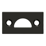 Deltana 178MSTU10B 178MSTU Mortise Strike Plate Oil Rubbed Bronze