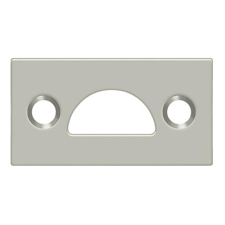 Deltana 178MSTU15 178MSTU Mortise Strike Plate Satin Nickel