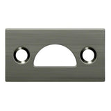 Deltana 178MSTU15A 178MSTU Mortise Strike Plate Antique Nickel