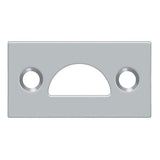 Deltana 178MSTU26D 178MSTU Mortise Strike Plate Satin Chrome