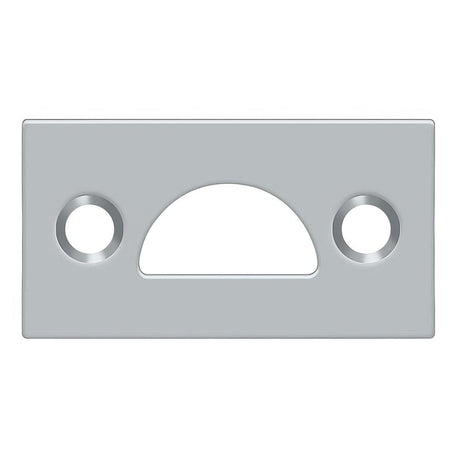 Deltana 178MSTU26D 178MSTU Mortise Strike Plate Satin Chrome