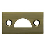 Deltana 178MSTU5 178MSTU Mortise Strike Plate Antique Brass