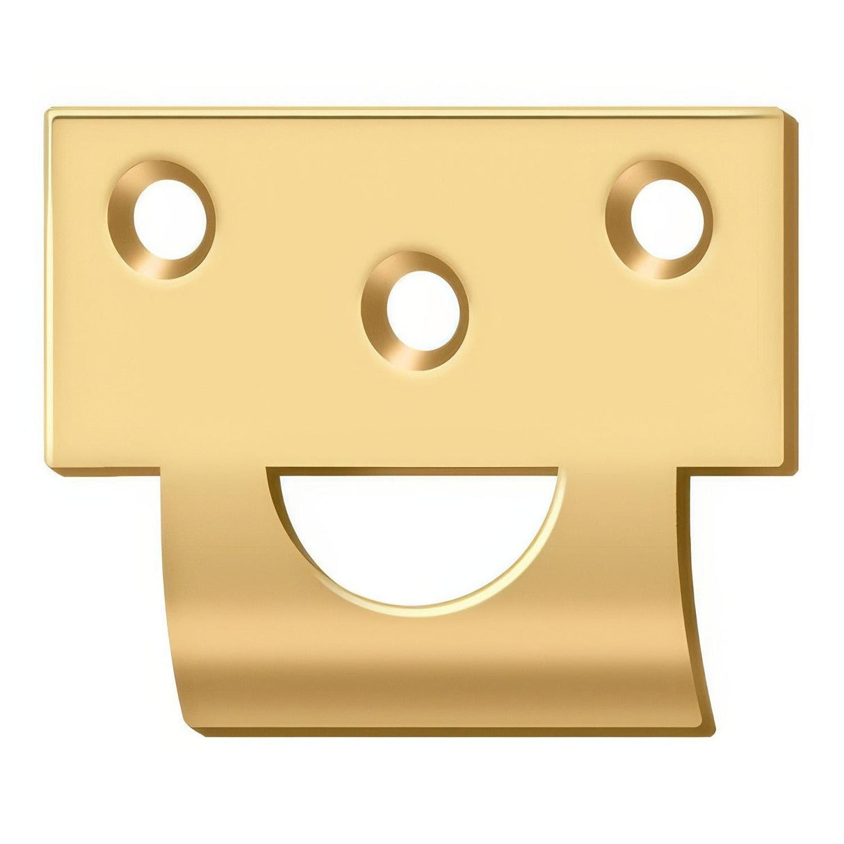 Deltana 178USTCR003 178USTU Universal Strike Plate Lifetime Brass