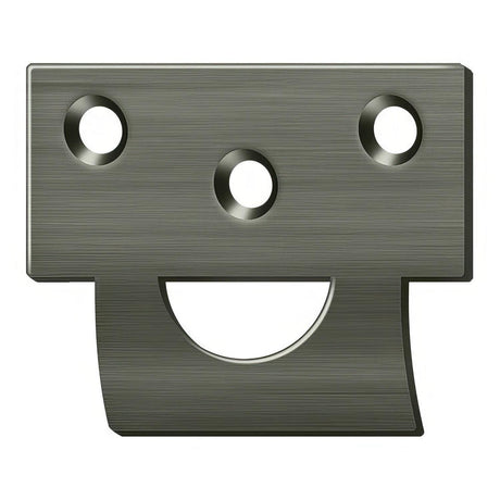 Deltana 178USTU15A 178USTU Universal Strike Plate Antique Nickel
