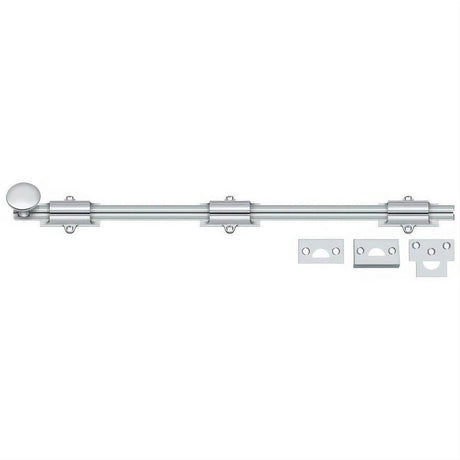 Deltana 18SB26 polished chrome surface bolt