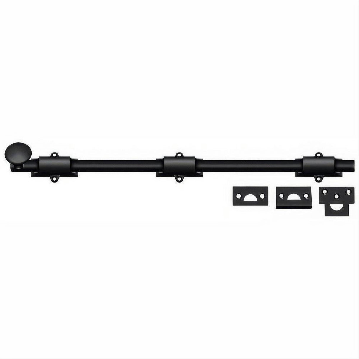 Deltana 18SB19 18SB 18" HD Surface Bolt Black