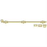 Deltana 24SB3-UNL 24SB 24" HD Surface Bolt Unlacquered Bright Brass