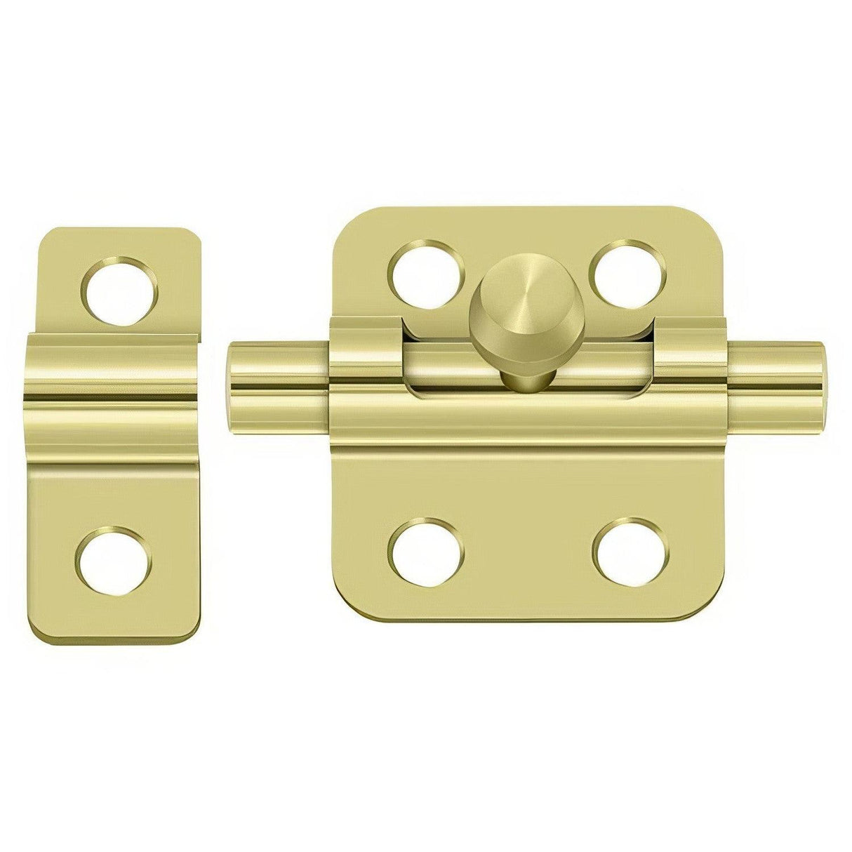 Deltana 2BBU3 2BB 2" Barrel Bolt Polished Brass