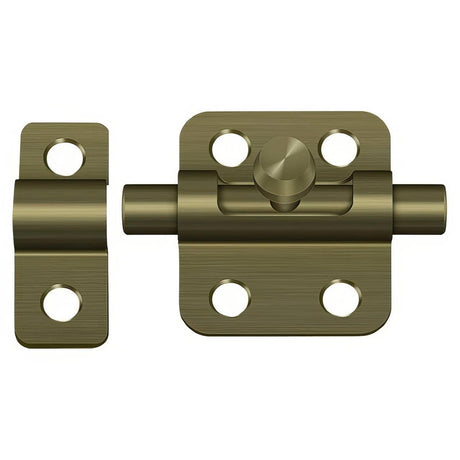 Deltana 2BBU5 2BB 2" Barrel Bolt Antique Brass