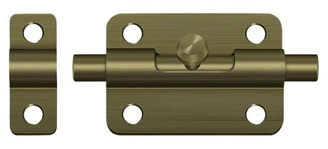 Deltana 3BBU5 antique brass barrel bolt