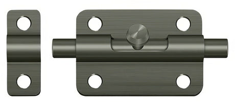 Deltana 3BBU15A antique nickel barrel bolt