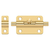 Deltana 3BBCR003 3BB 3" Barrel Bolt Lifetime Polished Brass