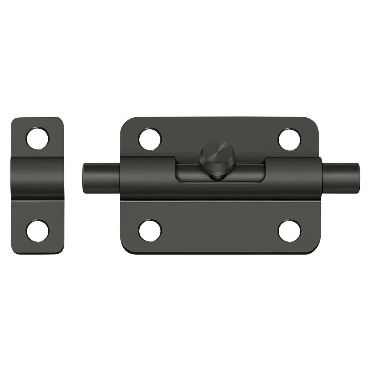 Deltana 3BBU19 3BB 3" Barrel Bolt Paint Black