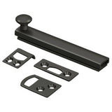Deltana 4SBCS10B 4SBCS 4" Surface Bolt with Concealed Screws Oil Rubbed Bronze