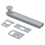 Deltana 4SBCS26D 4SBCS 4" Surface Bolt with Concealed Screws Satin Chrome