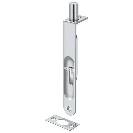 Deltana 6FBR26 chrome flush bolt