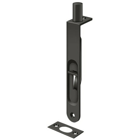 Deltana 6FBR10B oil rubbed bronze flush bolt