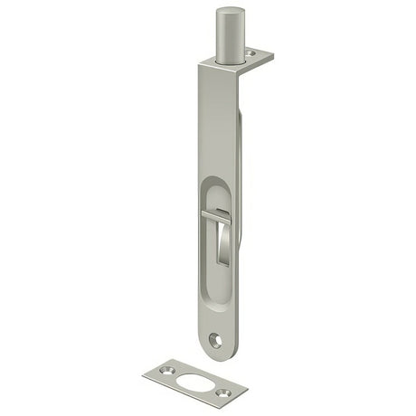 Deltana 6FBR15 satin nickel flush bolt
