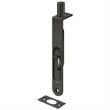 Deltana 6FBR10B 6FBR 6" Round Edge HD Flush Bolt Oil Rubbed Bronze