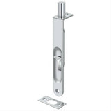 Deltana 6FBR26 6FBR 6" Round Edge HD Flush Bolt Chrome