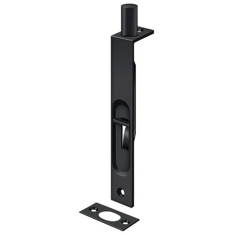 Deltana 6FBS19 black flush bolt