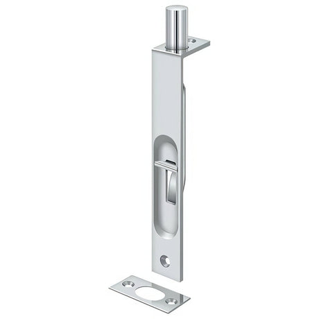 Deltana 6FBS26 chrome flush bolt